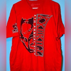 Harley Davidson Men’s Red Ride Free 2019 Tshirt,‎ XL